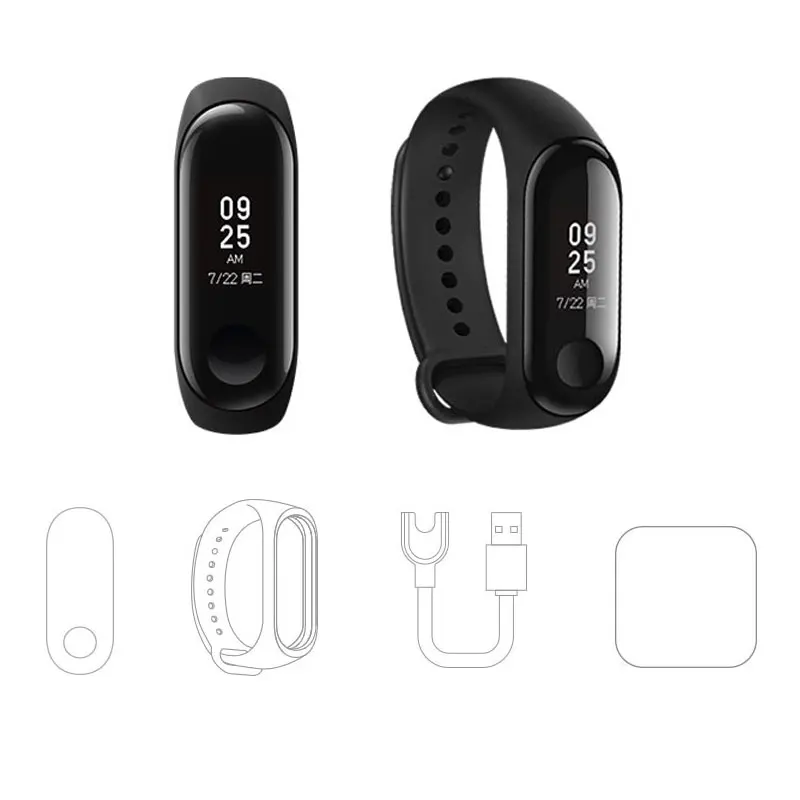 Pre-Sale Original Xiaomi Mi Band 3 Smart Band Watch Miband 3 Smartband OLED Display Touchpad Heart Rate Monitor Bluetooth Wristbands Bracelet (3)