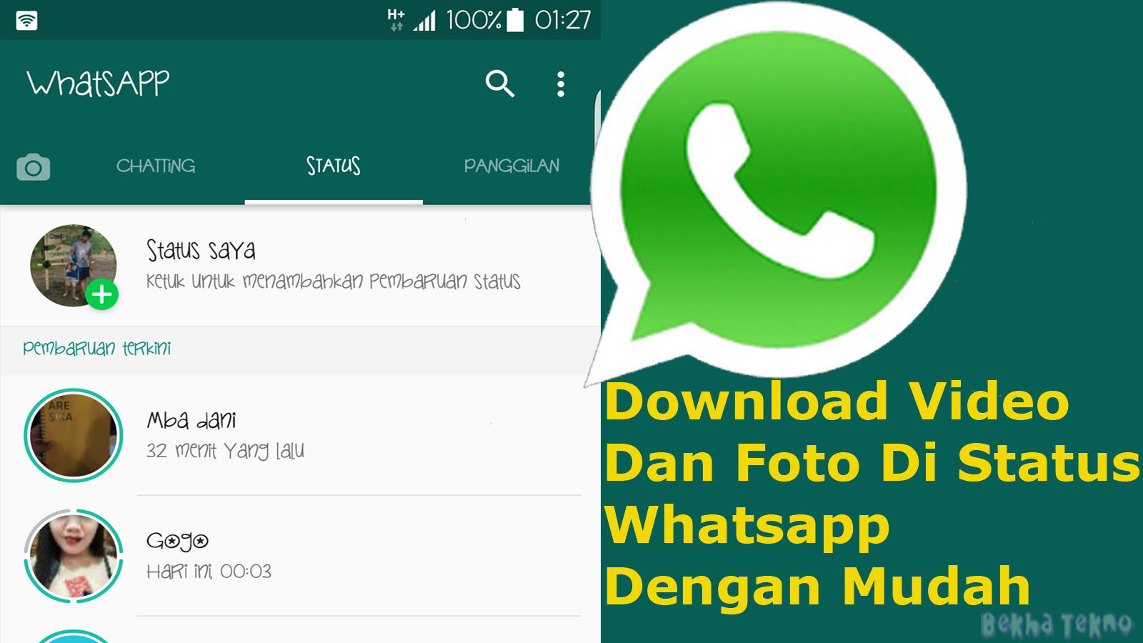 Whatsapp status video download
