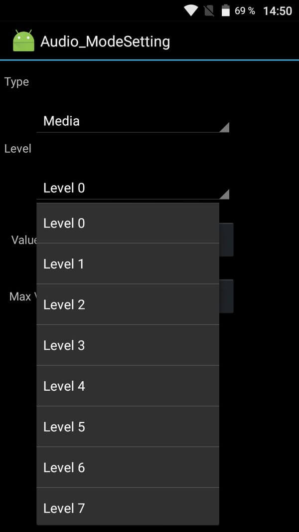 повысить громкость на android в инженерном меню