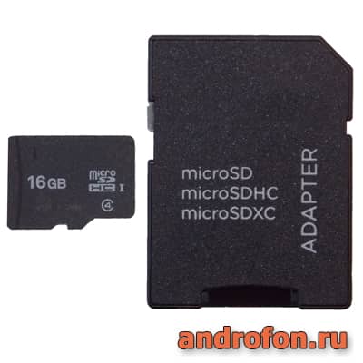 Переходник с MicroSD до SD