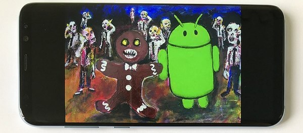 Пасхалка Android 2.3 Gingerbread