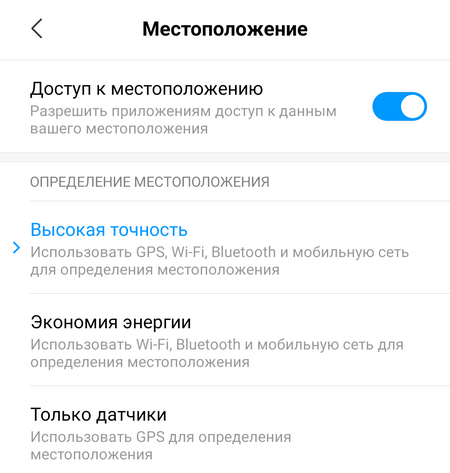 Точность GPS