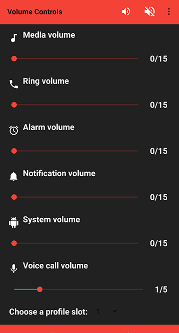Quick Volume Controls для Андроид