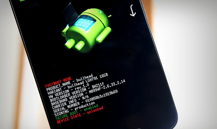 Загрузка Android в режиме Fastboot Mode