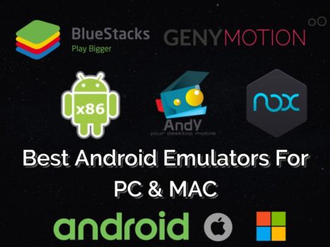 Android Emulators for PC Windows 10