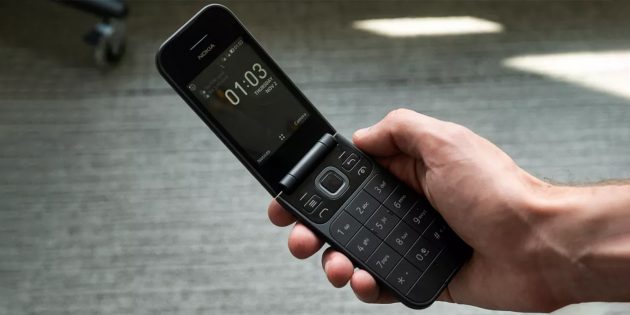 Nokia 2720 в разложенном виде