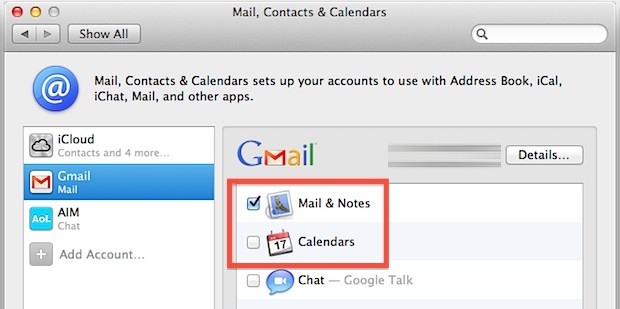 Set up Gmail to sync from Mac to Android