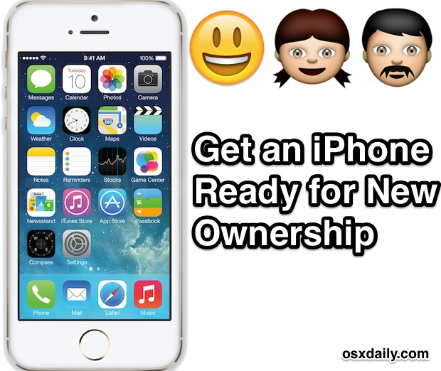 How to get an iPhone ready for a new owner