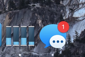 New message badge in OS X