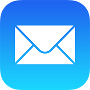 Mail icon in iOS