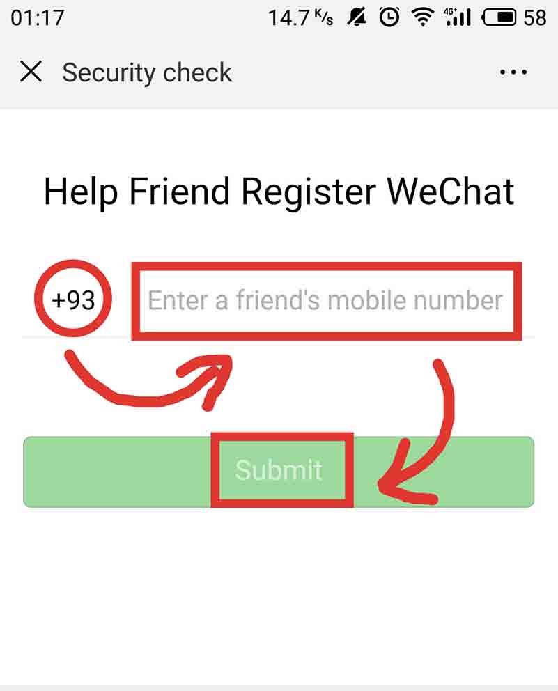 Help Friend Register