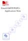 Email(SMTP/POP3) Application Note