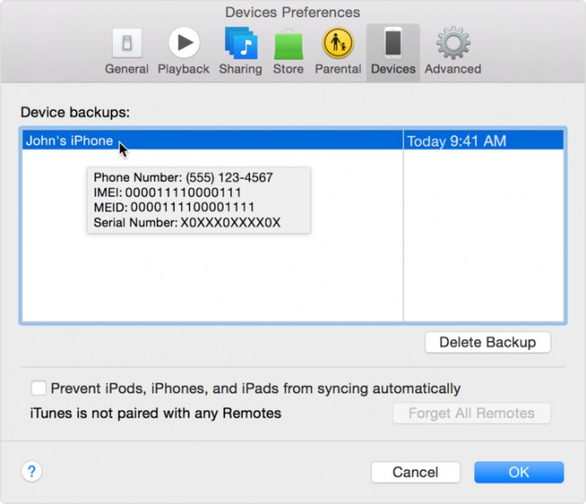 Part 2: How to check iPhone IMEI info