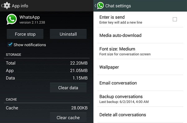 WhatsApp cannot be connected or WhatsApp is down