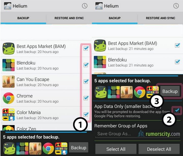 how to transfer from Android to Android -Transfer Apps
