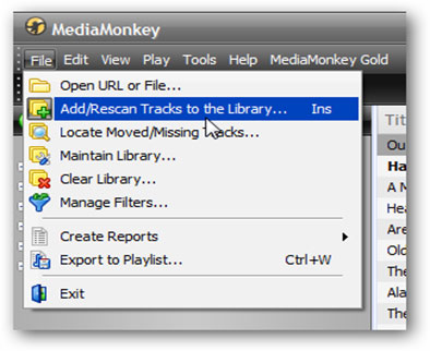 Transfer Music to iPhone from PC with MediaMonkey-1 