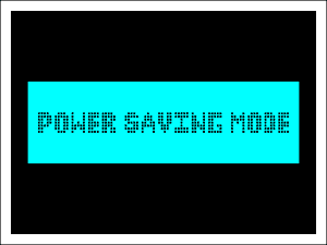 Power saving mode на мониторе: что делать, как исправить