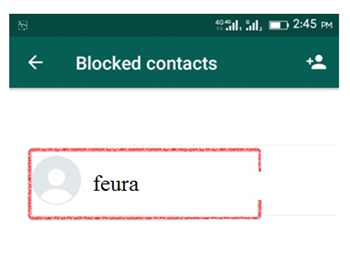 how to know if blocked on whatsapp - block contact