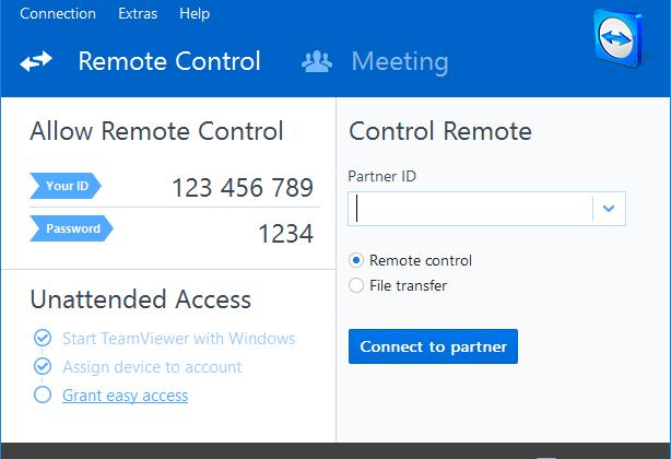 android remote control - Team Viewer Remote Controller