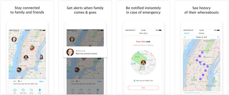 apps to track people - iSharing