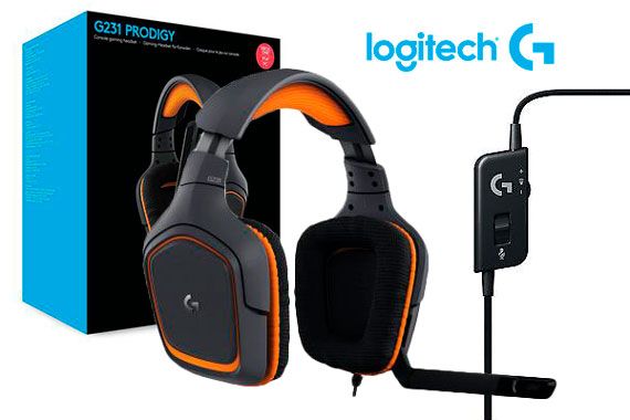 Logitech G231 Stereo Gaming Headset: фото
