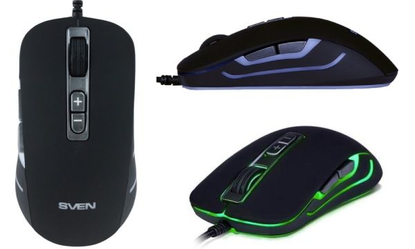 Sven RX G965 gaming mouse: фото