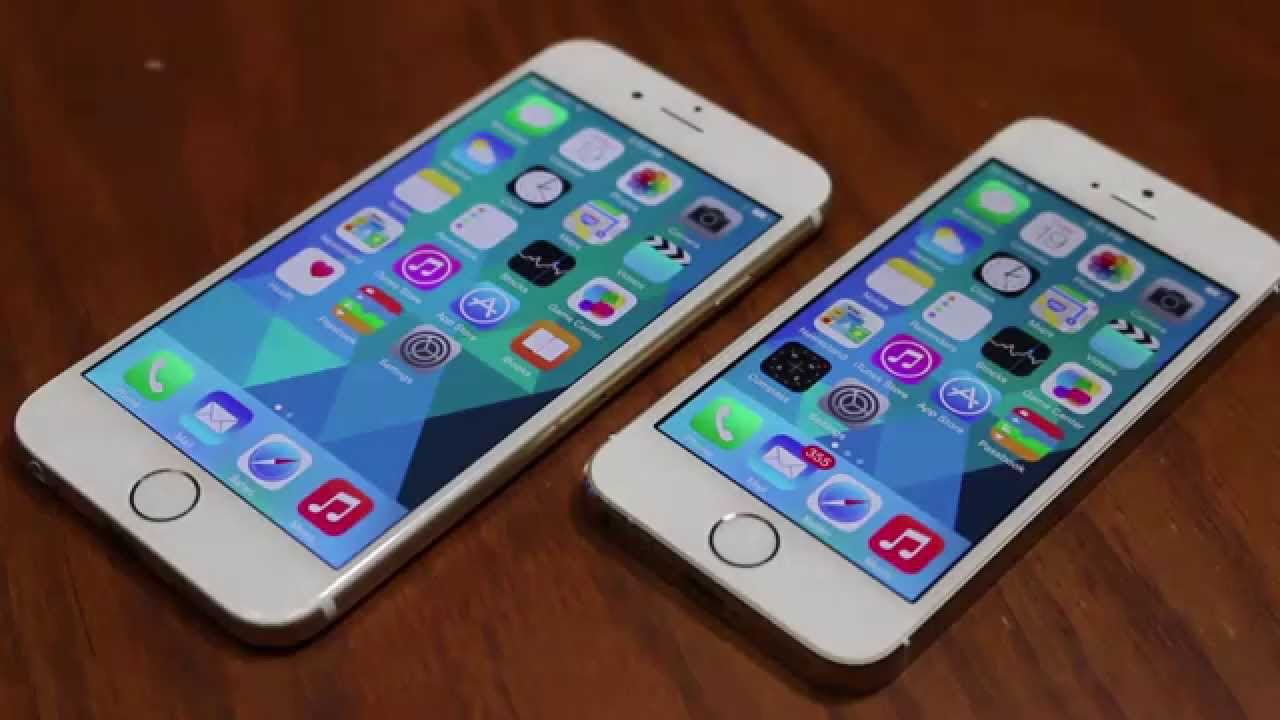 Чем отличается айфон 5S от 6