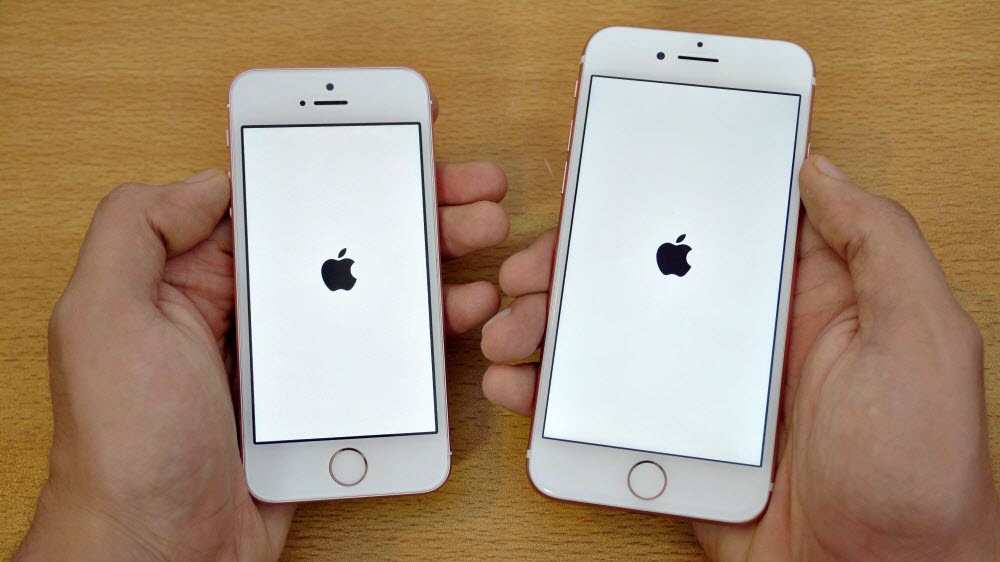 Сравнение произвордительности iPhone 7 и iPhone SE