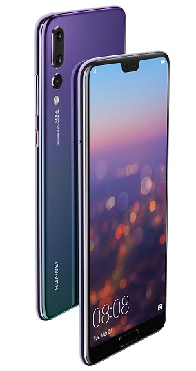Huawei P20 Pro (pictured) is the latest flagship phone from the Shenzhen-based company, which is now the third largest smartphone manufacturer in the world