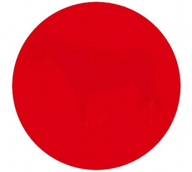 Is your eyesight good enough to see the hidden picture inside this red circle? The brain teaser has appeared online quizzing internet users about whether they can see another shape hidden inside the red blob, above