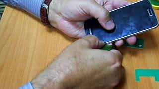 Видео Разборка телефона Samsung Galaxy S5 mini (автор: Константин !)