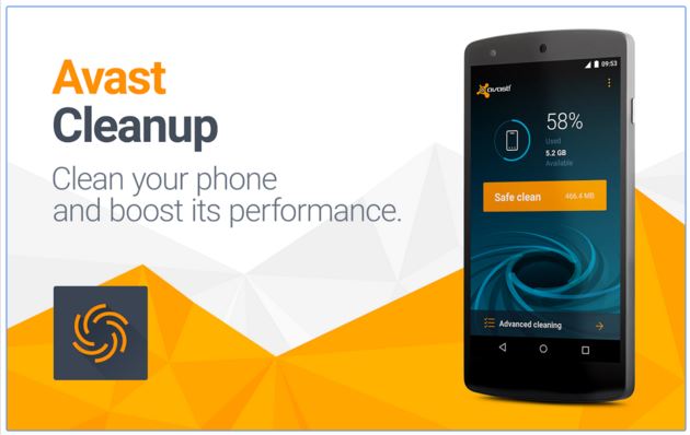 Avast Cleanup - Best Android Junk File Cleaner