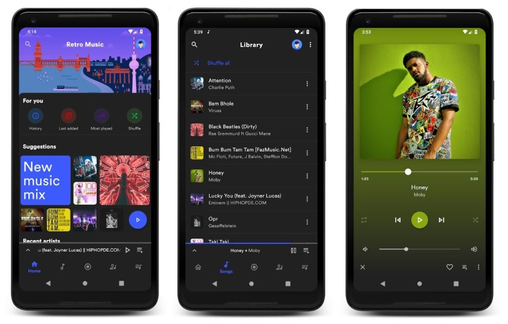 Аудиоплееры для Android - лучшие музыкальные плееры, бесплатные приложения для прослушивания музыки 