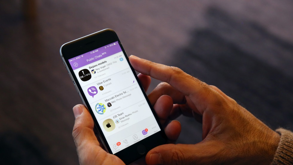 В новой версии Viber для iOS можно изменить звук уведомлений