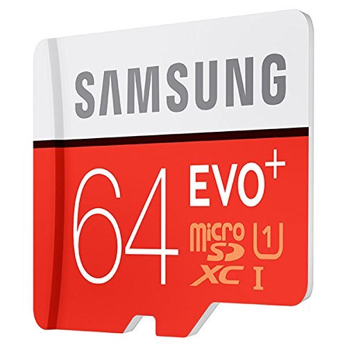 Samsung 64GB EVO Plus Class 10 Micro SDXC with Adapter 80mb/s (MB-MC64DA/AM)
