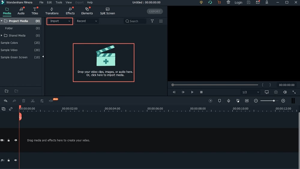 import video and audio files