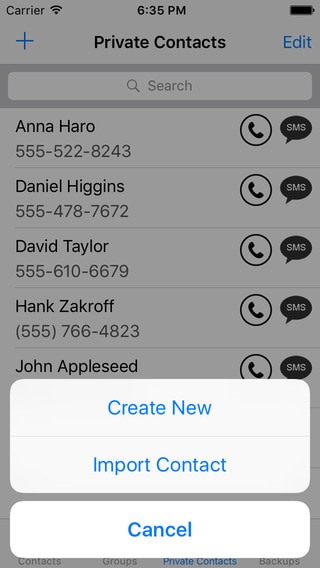 contact transfer top app