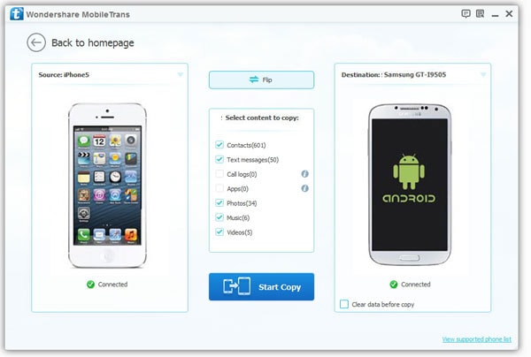 free android contact transfer apps