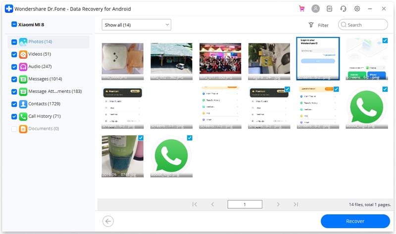 recover whatsapp messages to android