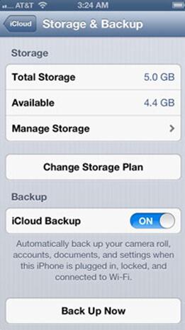 how to sync iphone with icloud