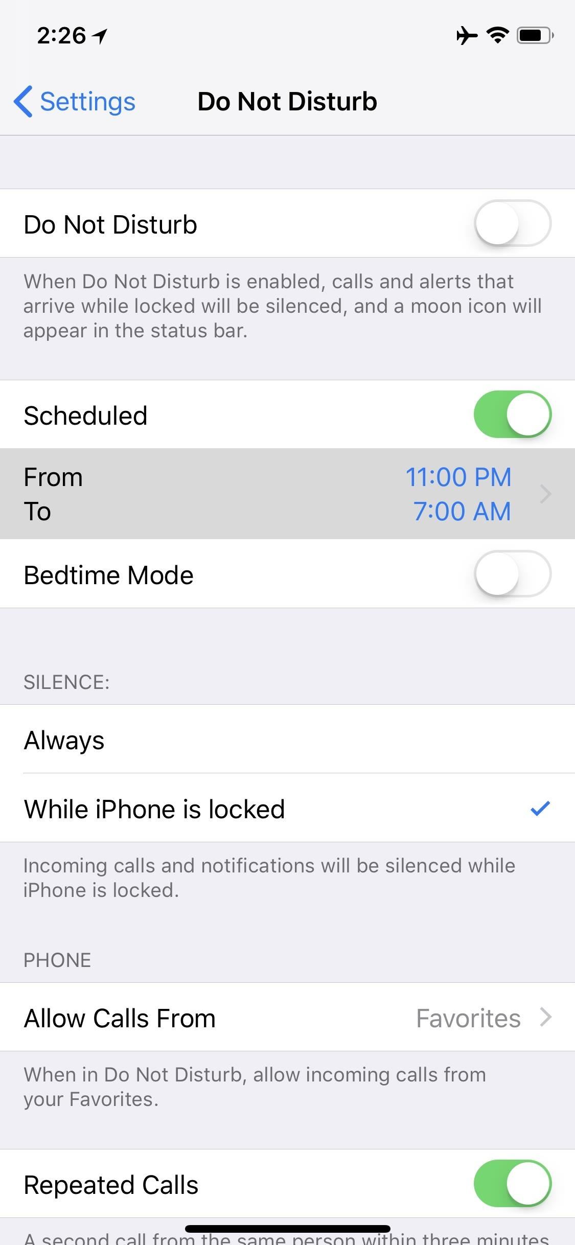 Bedtime Mode: How to Keep Notifications from Distracting You at Night on iOS 12