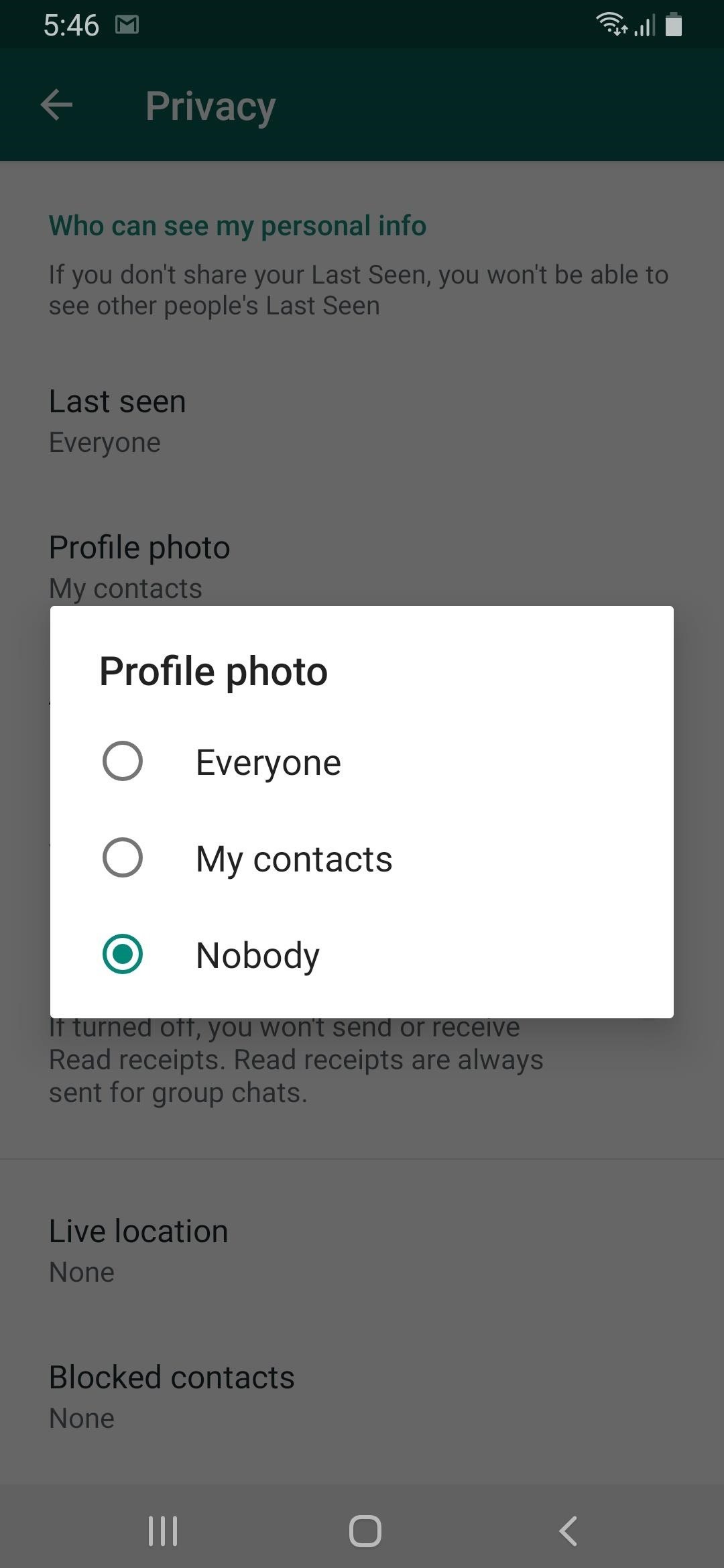 How to Hide Your WhatsApp Profile Photo So Other Users Can