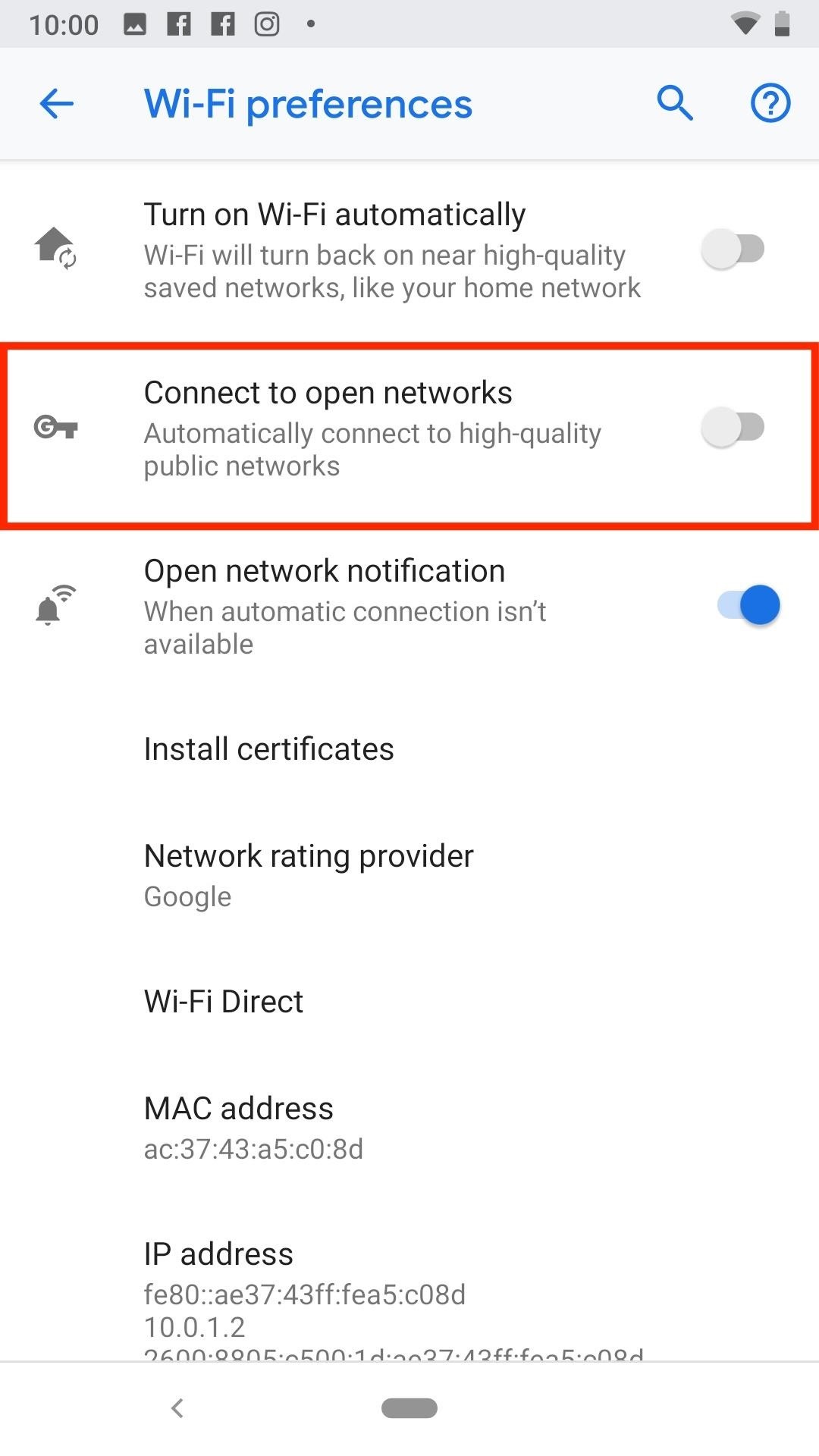 Having Connection Issues on Android Pie? Turn Off 