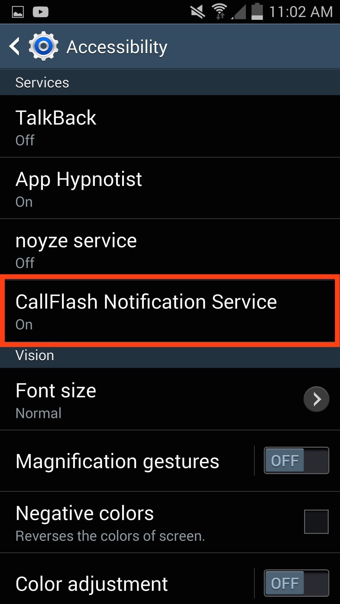 Enable LED Flash Alerts for Calls & Notifications on Galaxy Devices