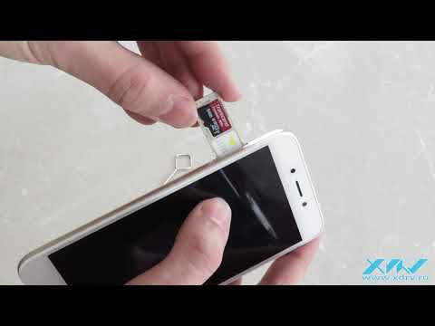 Как вставить SIM-карту в Honor 6A (XDRV.RU)