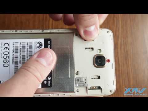 Как вставить SIM-карту в Huawei Y6 Pro (XDRV.RU)