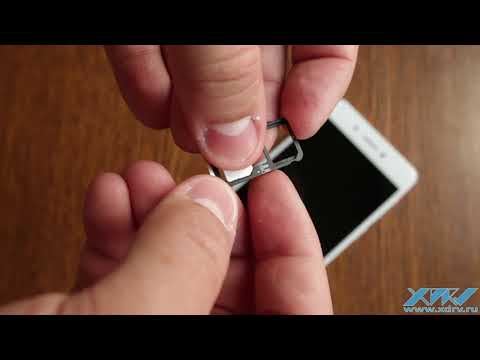 Как вставить SIM-карту в Huawei Honor 6C (XDRV.RU)