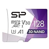 Silicon Power U3 128GB Micro SD Card Nintendo-Switch Compatible, SDXC High Speed MicroSD Card with Adapter