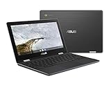 ASUS Chromebook Flip C214 2-In-1 Laptop- 11.6” Ruggedized and Spill Resistant 360 Degree Touchscreen, Intel Celeron N4000, 4GB LPDDR4 RAM, 32GB Storage, HD 5M Pixel Camera, Chrome OS- C214MA-YS02T