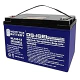 Mighty Max Battery 12V 100AH Gel Battery Replaces Solar Wind Deep Cycle VRLA 12V 24V 48V Brand Product